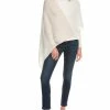 Best Sale 🎉 Hannah Rose Lurex Banded Cashmere Topper 👩 Women Scarves & Wraps 🛒 -Hannah Rose shop 1055358553 RLLZ 1