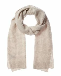 Hot Sale โ๏ธ Hannah Rose Waffle Stitch Cashmere Scarf ๐ฉ Women Scarves & Wraps โญ