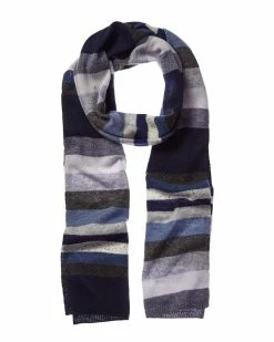 Cheapest 👍 Hannah Rose Cashmere Stripe Scarf 👩 Women Scarves & Wraps 💯