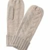 Coupon 👏 Hannah Rose Chunky Cable Cashmere Mittens 👩 Women Gloves 🥰 -Hannah Rose shop 1166358499 RLLZ 1
