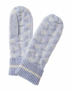 Best deal 🥰 Hannah Rose Snowflake Wool & Angora-Blend Mittens 👩 Women Gloves ✨
