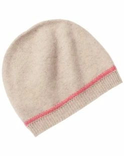 Wholesale 😀 Hannah Rose Birdseye Trim Cashmere Hat 👩 Women Hats 🧨