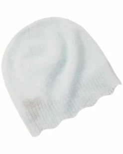 Brand new 🎁 Hannah Rose Scallop Trim Cashmere Hat 👩 Women Hats 🤩