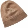 Deals ❤️ Hannah Rose Herringbone Trim Slouchy Cashmere Hat 👩 Women Hats 😀 -Hannah Rose shop 1171358537 RLLZ 1