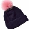 Buy 🧨 Hannah Rose Pom Cross Country Stitch Wool & Cashmere-Blend Hat 👩 Women Hats 🌟 -Hannah Rose shop 1171358540 RLLZ 1