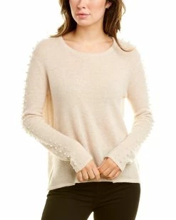 Best deal ๐ Hannah Rose Pearl Sleeve Cashmere Pullover ๐ฉ Women Sweaters & Knits ๐