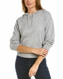 Best Pirce 👏 Hannah Rose Lizzy Cashmere-Blend Hoodie 👩 Women Sweaters & Knits ✔️
