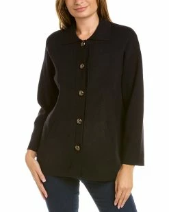 Outlet ๐ Hannah Rose Willow Cashmere-Blend Shacket ๐ฉ Women Sweaters & Knits ๐