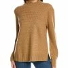 New 🛒 Hannah Rose Basket Weave Wool & Cashmere-Blend Pullover 👩 Women Sweaters & Knits 🥰