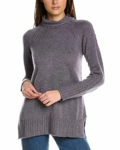 Best reviews of 🔥 Hannah Rose Turtleneck Cable Wool & Cashmere-Blend Sweater 👩 Women Sweaters & Knits 🌟