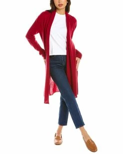 Coupon ✔️ Hannah Rose Long Cashmere Duster 👩 Women Sweaters & Knits ❤️