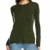 Cheapest ⭐ Hannah Rose Breezy Cable Cashmere Sweater 👩 Women Sweaters & Knits ✔️
