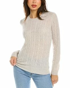 Budget 👏 Hannah Rose Breezy Cable Cashmere Sweater 👩 Women Sweaters & Knits ✔️