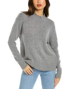 Cheapest 🌟 Hannah Rose Kick Back Cashmere-Blend Pullover 👩 Women Sweaters & Knits 😉