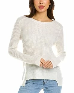 Brand new ⌛ Hannah Rose Cuddled Up Thermal Cashmere Sweater 👩 Women Sweaters & Knits 🥰