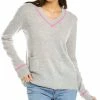Buy ❤️ Hannah Rose Birdseye Trim Cashmere Sweater 👩 Women Sweaters & Knits 👍 -Hannah Rose shop 1411309074 RLLZ 1