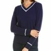 Deals 😍 Hannah Rose Birdseye Trim Cashmere Pullover 👩 Women Sweaters & Knits 🛒 -Hannah Rose shop 1411309075 RLLZ 1