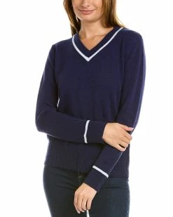 Deals ๐ Hannah Rose Birdseye Trim Cashmere Pullover ๐ฉ Women Sweaters & Knits ๐