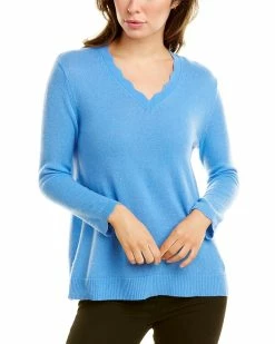 Top 10 🌟 Hannah Rose Alaina Cashmere Pullover 👩 Women Sweaters & Knits 😍