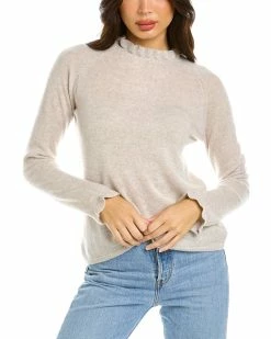 Wholesale ✨ Hannah Rose Grace Cashmere Pullover 👩 Women Sweaters & Knits 💯