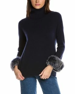 Best reviews of 🧨 Hannah Rose Quebec Cuff Turtleneck Cashmere Sweater 👩 Women Sweaters & Knits 🥰