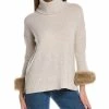 Top 10 😍 Hannah Rose Quebec Cuff Turtleneck Cashmere Sweater 👩 Women Sweaters & Knits 😉 -Hannah Rose shop 1411410480 RLLZ 1
