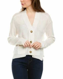 Budget 🎁 Hannah Rose Wool & Cashmere-Blend Cropped Cardigan 👩 Women Sweaters & Knits 🧨
