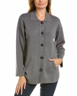 Top 10 ❤️ Hannah Rose Willow Cashmere-Blend Shacket 👩 Women Sweaters & Knits 🎁