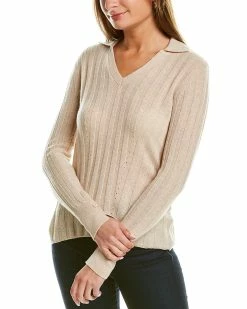 Brand new 🔥 Hannah Rose Ribbed Cashmere Sweater 👩 Women Sweaters & Knits 🥰