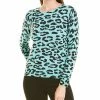 Brand new 🥰 Hannah Rose Relaxed Leopard Cashmere Sweater 👩 Women Sweaters & Knits 😉 -Hannah Rose shop 1411920965 RLLZ 1