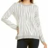 Promo 👏 Hannah Rose Zebra Cashmere-Blend Pullover 👩 Women Sweaters & Knits 🌟 -Hannah Rose shop 1411950041 RLLZ 1